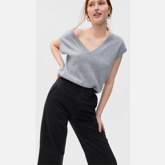 GAP 90's Style Loose Khakis Wide-Leg Size 18/34 Navy Blue RETAIL $80 - SOLD OUT - Picture 4 of 7